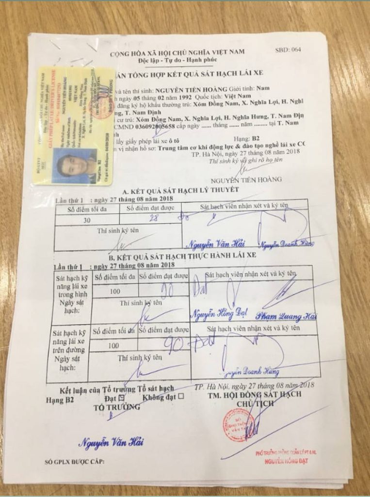 Bằng Lái Xe Hạng B – Dành Cho Ô Tô Dưới 9 Chỗ & Xe Tải Nhỏ