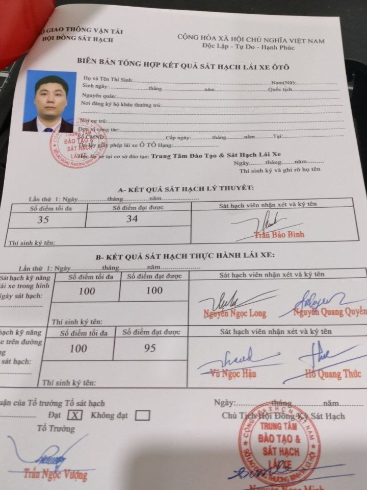 Lý Do Bạn Nên Làm Bằng Lái Xe Có Hồ Sơ Gốc?