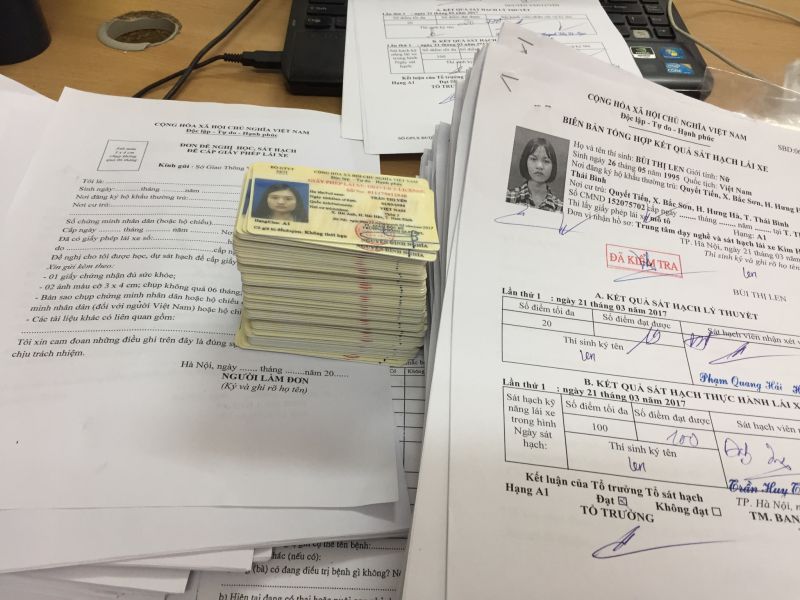 Cung Cấp Thông Tin Để Làm CMND Giả