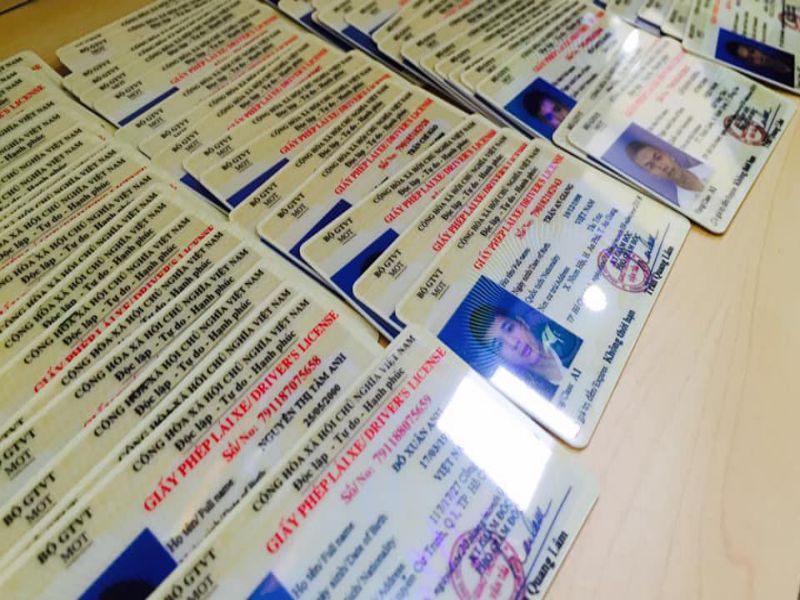 Dịch Vụ Làm Bằng Lái Xe Máy Giống Thật 100% Uy Tín