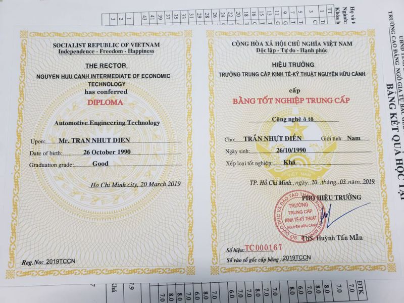 Dịch Vụ Làm Bằng Trung Cấp Uy Tín Tại Làm Bằng Đại Học