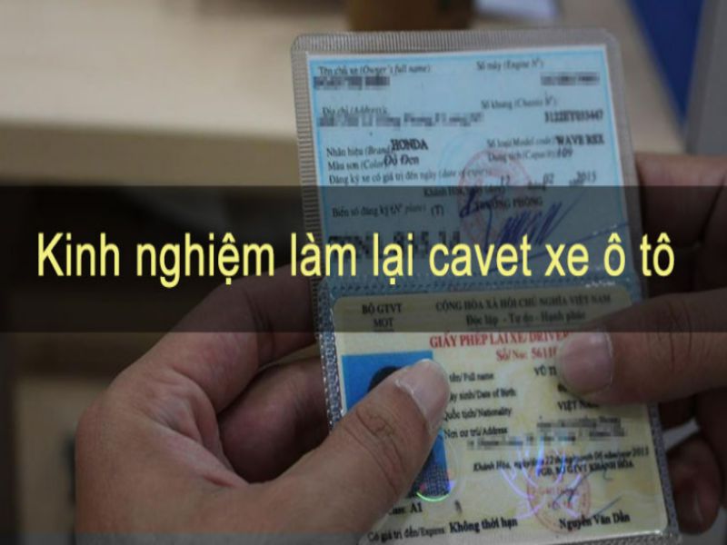 Nộp Hồ Sơ Tại Cơ Quan Có Thẩm Quyền Để Cấp Lại Cà Vẹt Xe Mất