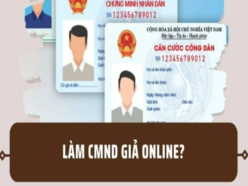 Dịch Vụ Làm CMND Online, Thẻ Căn Cước Online Tại TP.HCM
