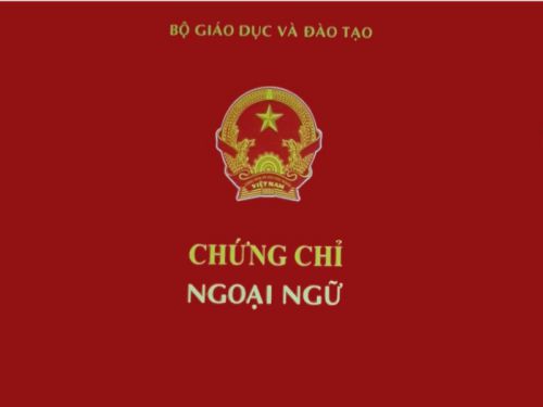 Tìm hiểu về dịch vụ làm chứng chỉ tiếng Anh